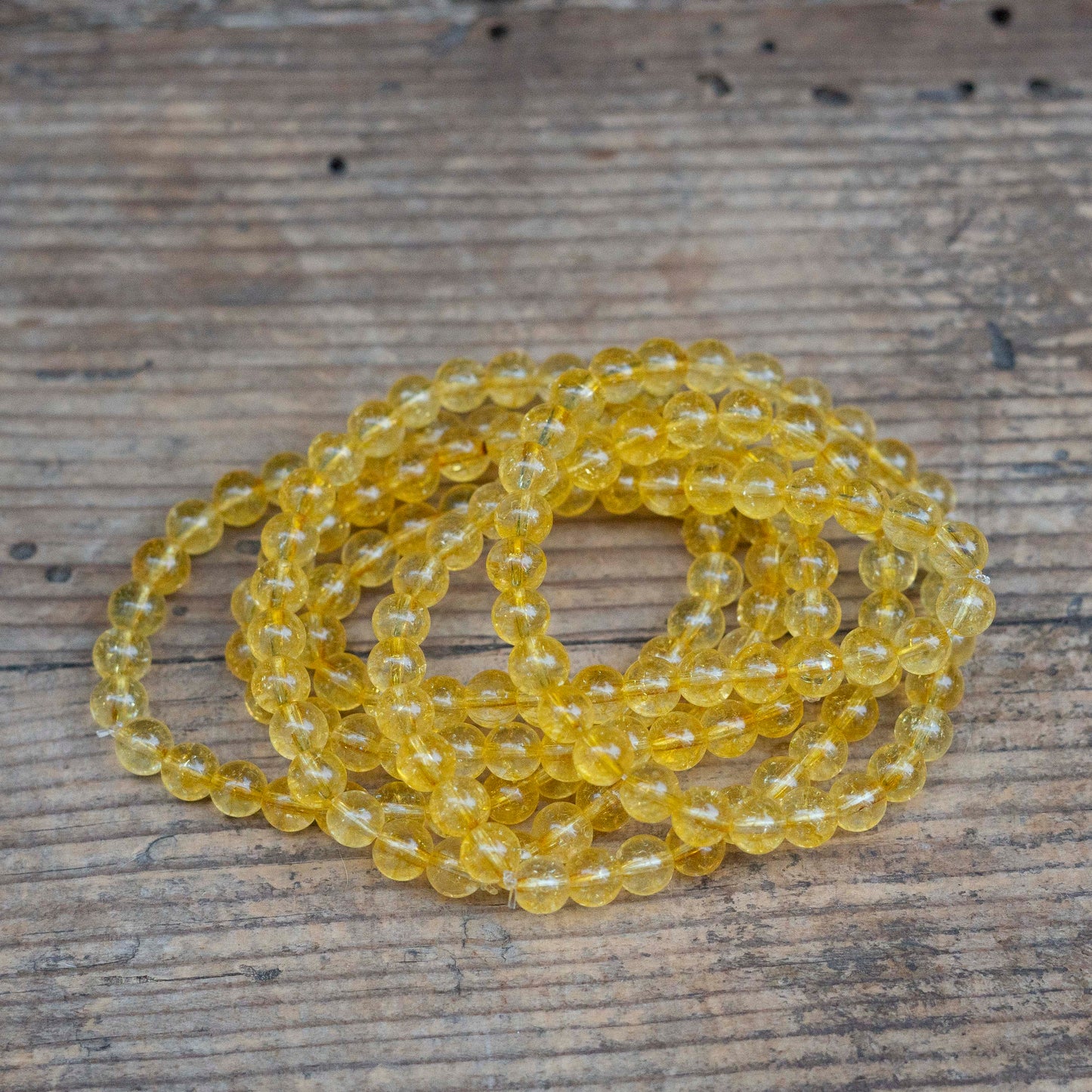 PULSERA DE CUARZO CITRINO
