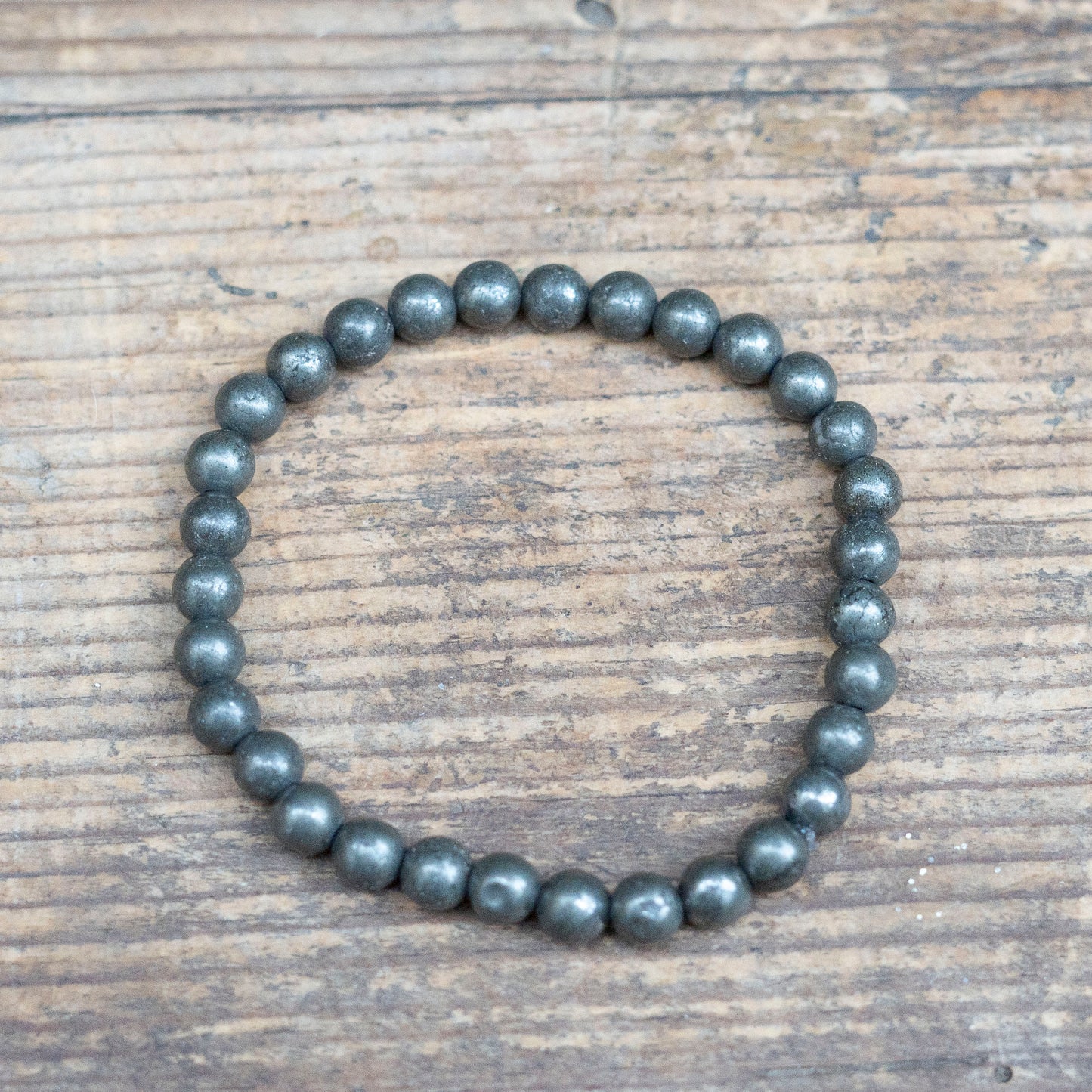PULSERA DE PIEDRA PIRITA