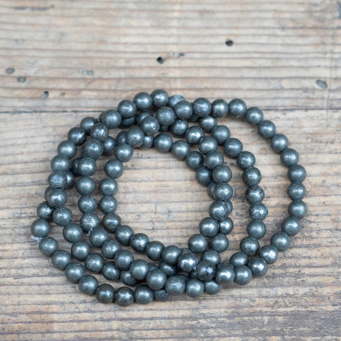 PULSERA DE PIEDRA PIRITA