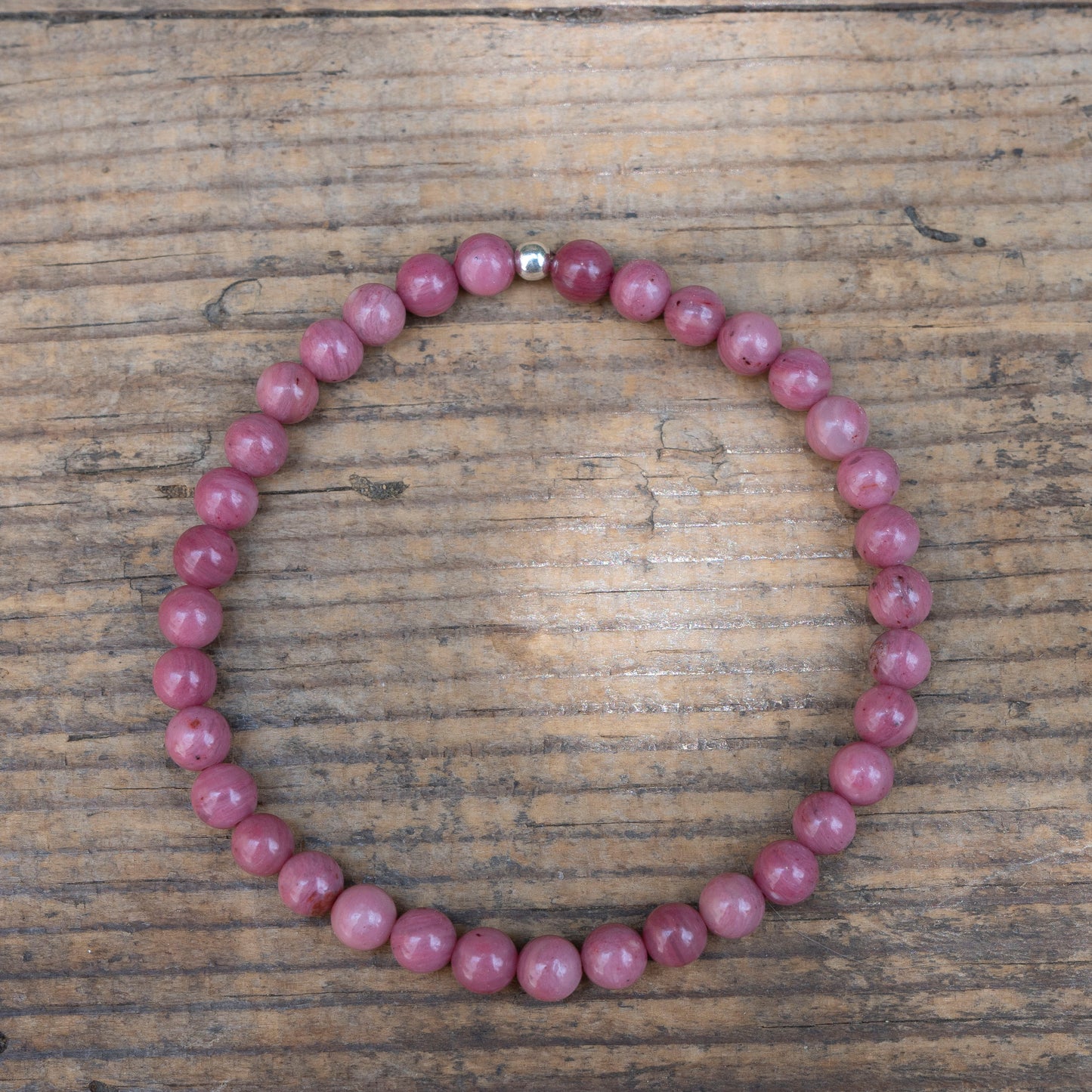 PULSERA DE RODONITA