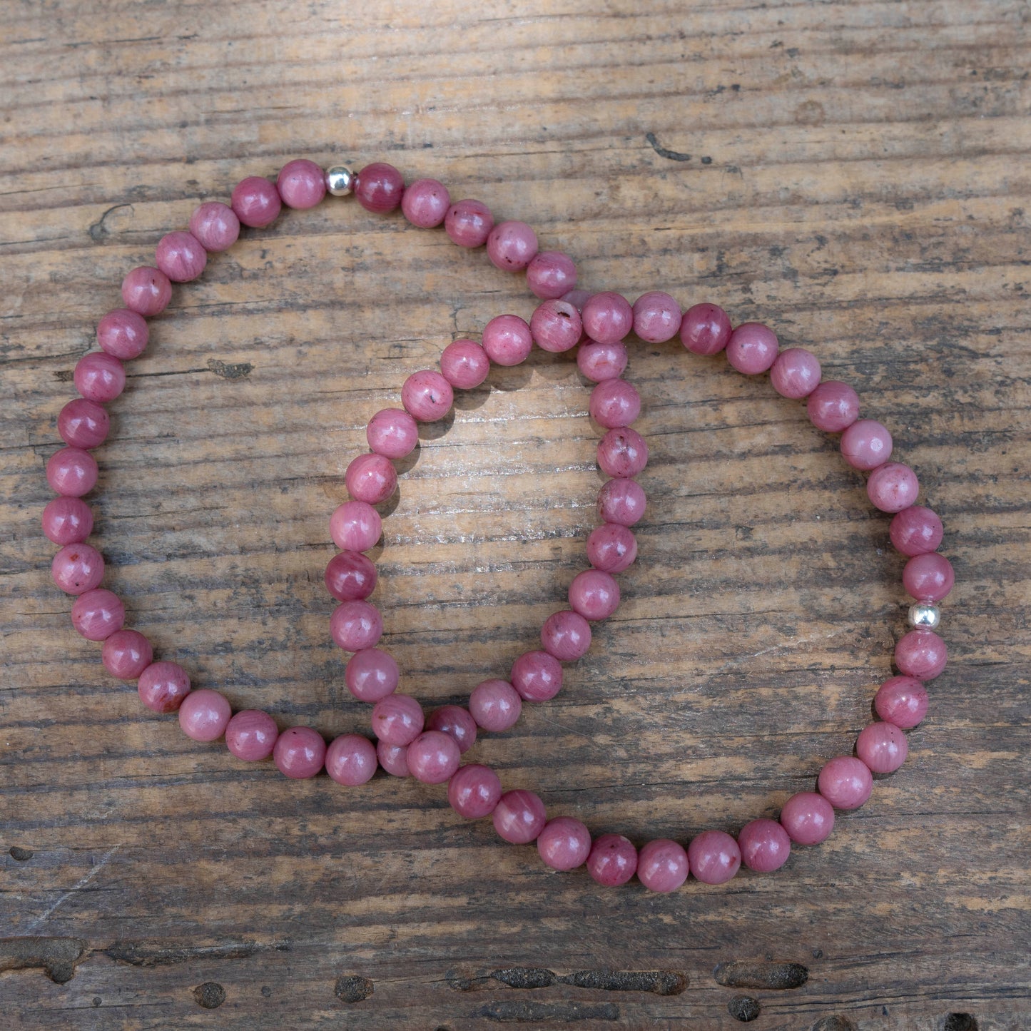 PULSERA DE RODONITA